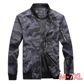 

M-7XL New Autumn Men's Camouflage Jackets Male Coats Jacket Mens Brand Clothing Outwear Plus Size M-7XL 2020