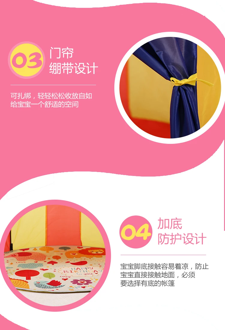 Детская игровая палатка для маленьких принцесс замок для девочек и мальчиков в помещении есть игрушечный домик большой нейтральный
