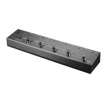 

Vitoos Loopswitcher Isolated Power-Supply Built-in Pedal Channel Switch Guitar Multiple Outputs Effector Power-Supply
