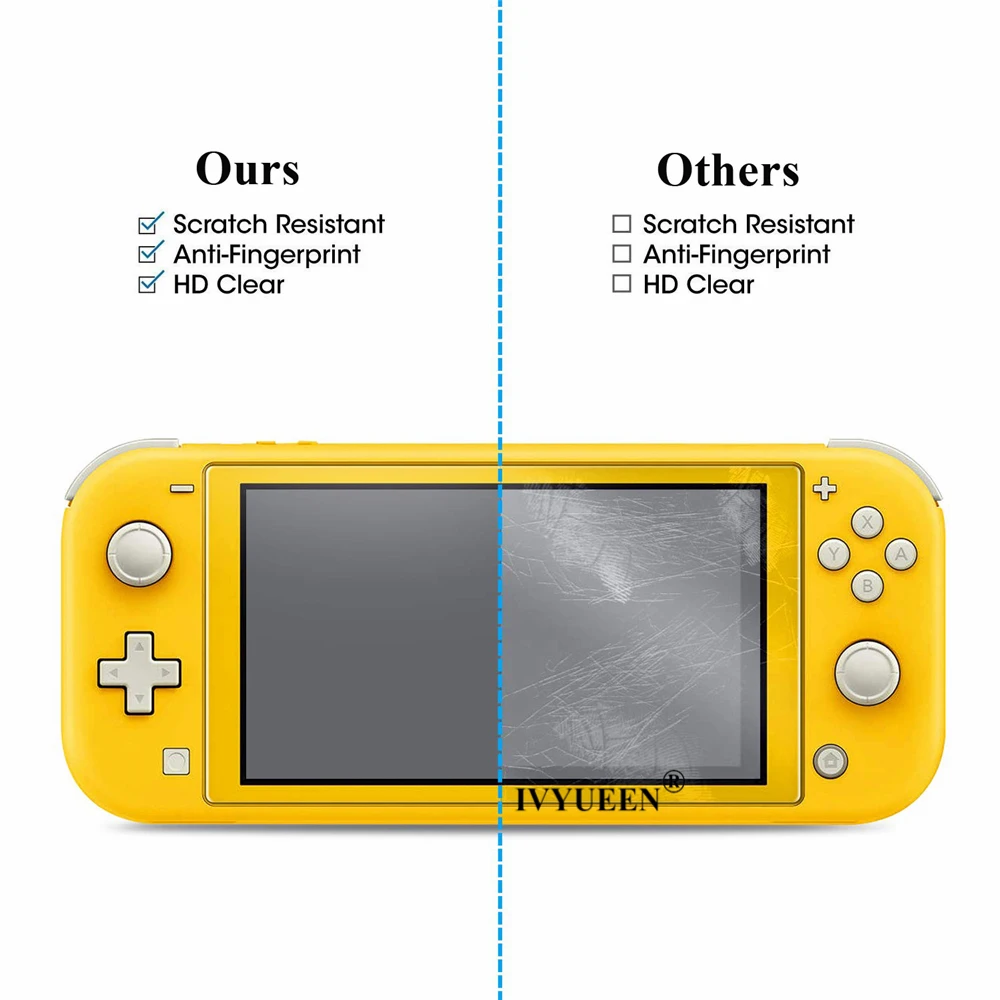 IVYUEEN Protective Shell for Nintend Switch NS Lite Console Handle Grip Cover for NintendoSwitch Mini TPU Protector Case