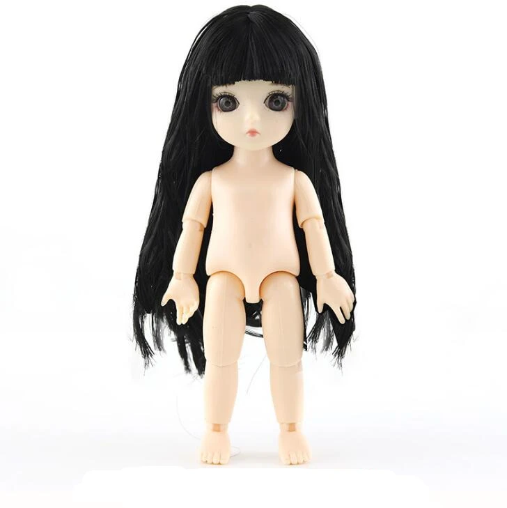 26 13 подвижных шарнирных 16 см 1/8 куклы игрушки BJD кукла голая обнаженная женская мода тела Куклы Игрушки для девочек подарок нормальная кожа - Цвет: 26