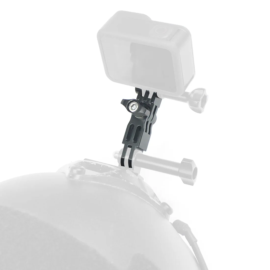 CNC-Aluminium-Drei-Wege-Schwenkarm-Montageadapter für GOPRO Hero 13 12 11 10, für Insta360 DJI OSMO Action Yi SJcam Sportkamera – Detail 13