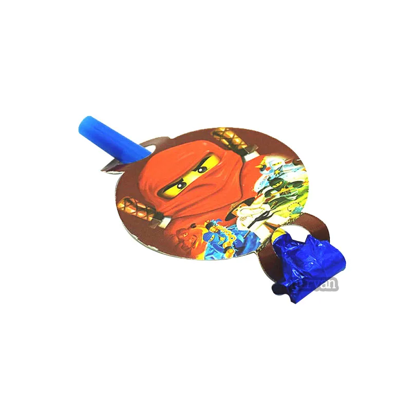 Ninjago ninja день рождения сделать шум Получайте удовольствие поставки blowouts 6 шт./лот для мальчиков дома детский душ события фестиваль поставки