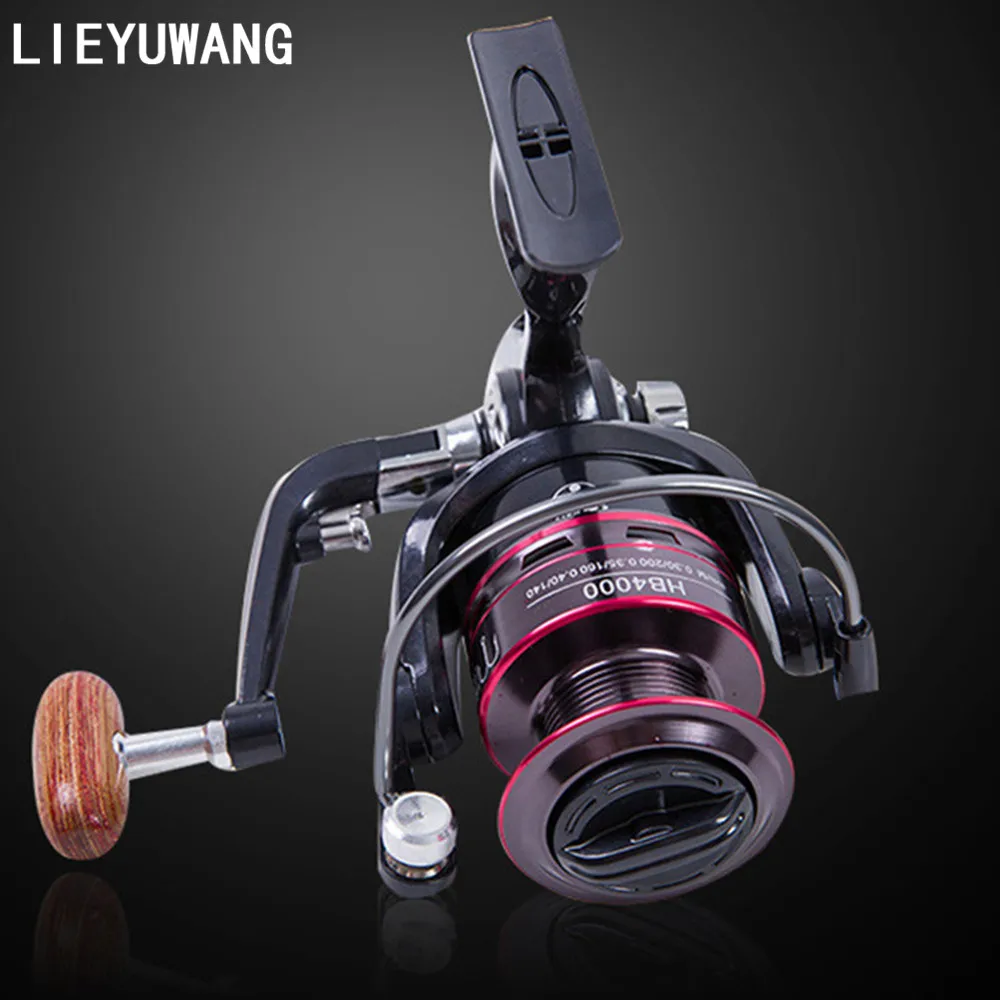 LIEYUWANG 12BB спиннинговое колесо рыболовная Катушка 5 1: 1 1000 2000 3000 4000 5000 6000 СЕРИЯ CarpFishing