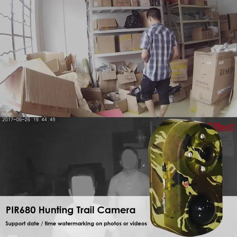 Трейл игровая камера, Full Hd 1080P 12Mp Pir датчик движения 940Nm инфракрасная светодиодная видеокамера ночного видения охотничья камера