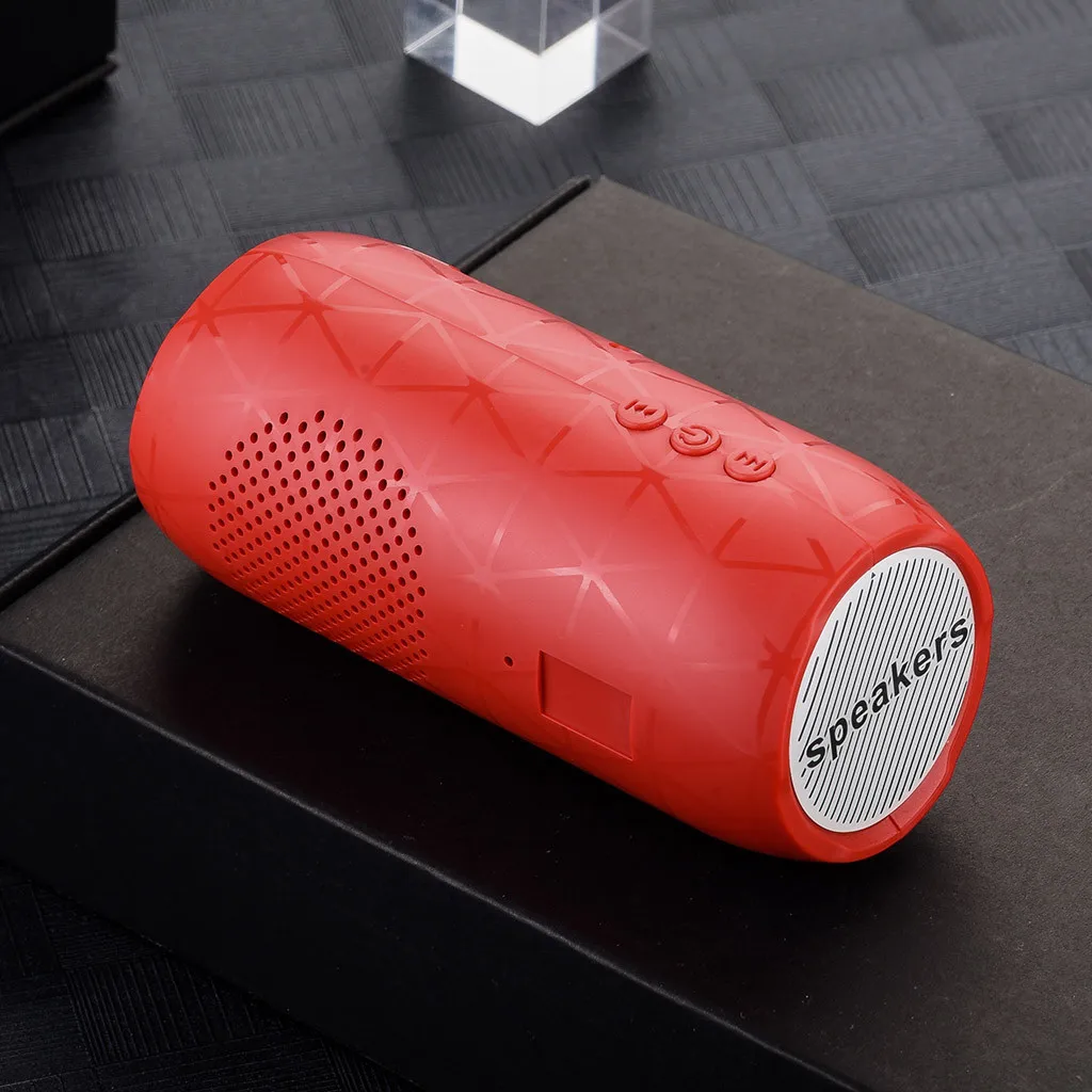 Bluetooth музыкальный бас-динамик уличный Портативный беспроводной Bluetooth стерео SD карта fm-динамик для смартфона планшетного ПК