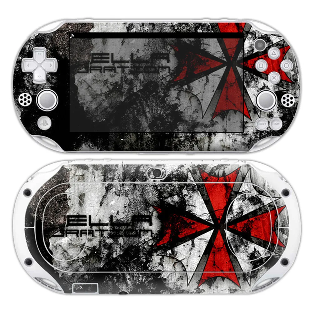 Cheapest Price Drop Shipping Games Accessories Vinyl Decal for PS vita 2000 Skin Sticker 