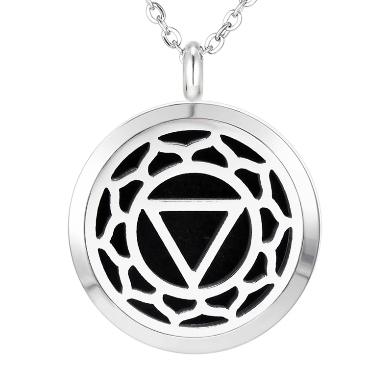 254 Essential Oil Diffuser Locket Pendant Necklace
