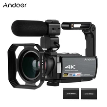 Andoer HDV-AE8 цифровая камера с Wi-Fi для видео Камера 4K видеокамера DV Регистраторы 30MP 16X цифровой зум 3 дюймов ips ЖК-дисплей сенсорного экрана