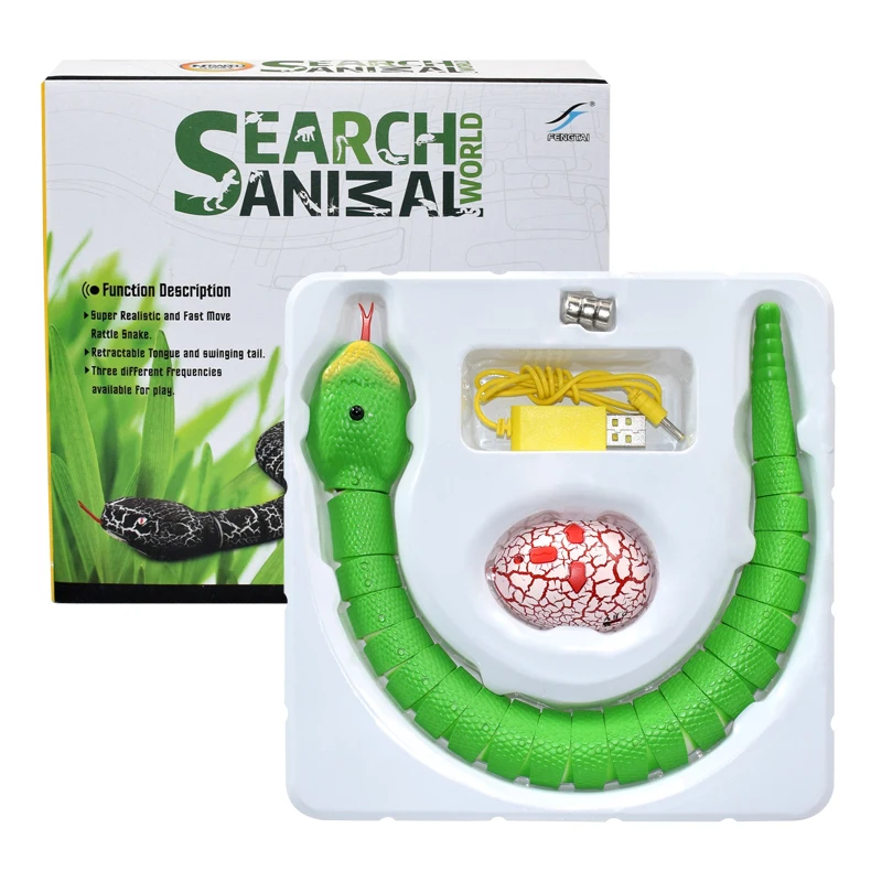 Jouet serpent télécommandé RC pour chat chaton, contrôleur interactif en  forme d'œuf, serpent à sonnette, jouet de jeu pour animal de compagnie -  AliExpress