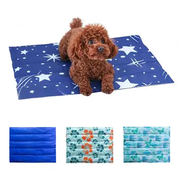 

Dog Cooling Mat Pet Ice Pad Teddy Mattress Pet Cool Mat Bed Cat Cushion Summer Keep Cool Pet Cooling Ice Blanket For Small Pets
