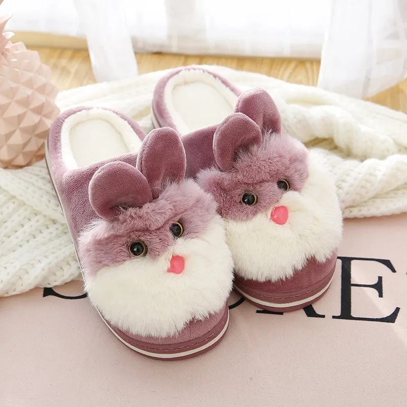 girls rabbit slippers
