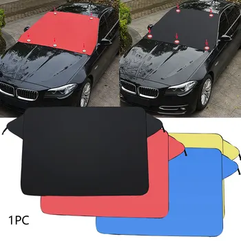 

206x116cm Windshield Sunshade Car Front Magnetic Cover Snow Windshield Sun Shade UV Protection for Auto External Accessories