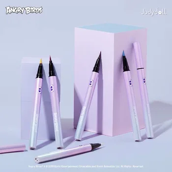 

Judydoll Color Eyeliner 6 Colors Angry Bird Liquid Eyeliner Waterproof and Long-lasting Non-smudging Eyeliner Beauty Cosmetics