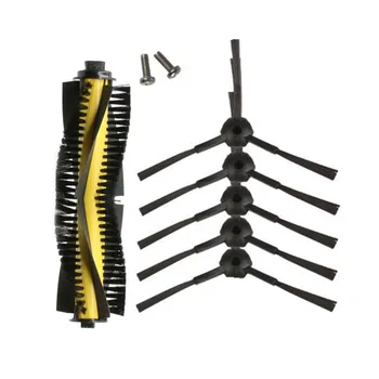 

8* Robot Vacuum Cleaner Main Brushes Side Brush for ilife V7 V7S V7s plus Robotic Vacuum Cleaner Brush Parts Accessories