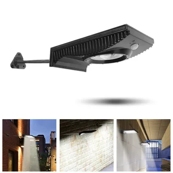 

COB induction wall lamp, outdoor solar courtyard garden lamp new countryside highlighting small street lamp