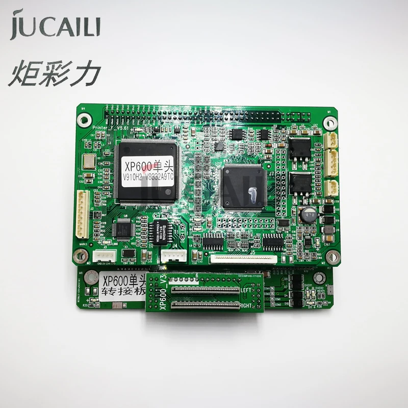 Jucaili, один комплект, комплект для принтера xp600, одна головная плата, каретка, основная плата с 6 кнопками, комплект для ключа