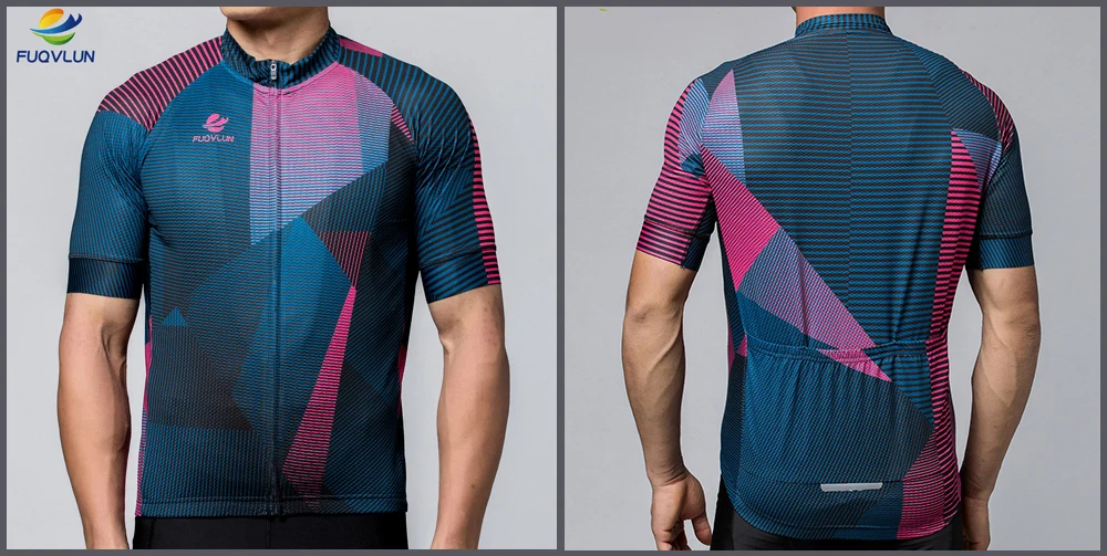 FUQVLUN велосипедная майка летняя с коротким рукавом Одежда Ropa Ciclismo MTB велосипед Майо гоночный велосипед одежда-6Y66