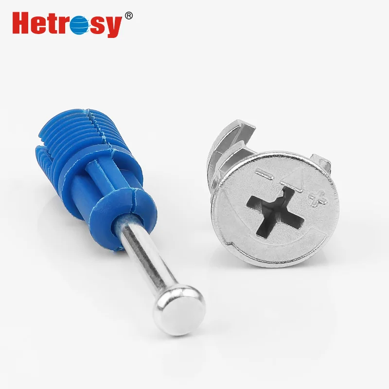 Hetrosy шкаф аппаратные Cam болт Соединительный крепежный элемент Minifix соединитель болта для шкафа