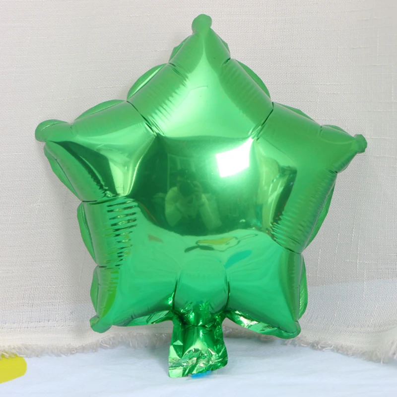 18/10 인치 호일 풍선 5Pcs 스타 풍선 생일 축하 파티 장식 웨딩 파티 장식 공기 헬륨 Ballon 어린이 선물