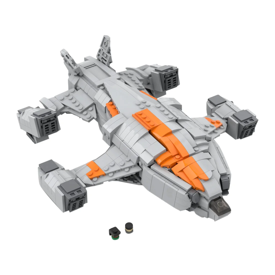 

1171Pcs MOC-68713 1/250 Chieftain Space Wars Sci-fi Warships DIY MOC Building Blocks Kits (Licensed Designed by TheRealBeef1213)