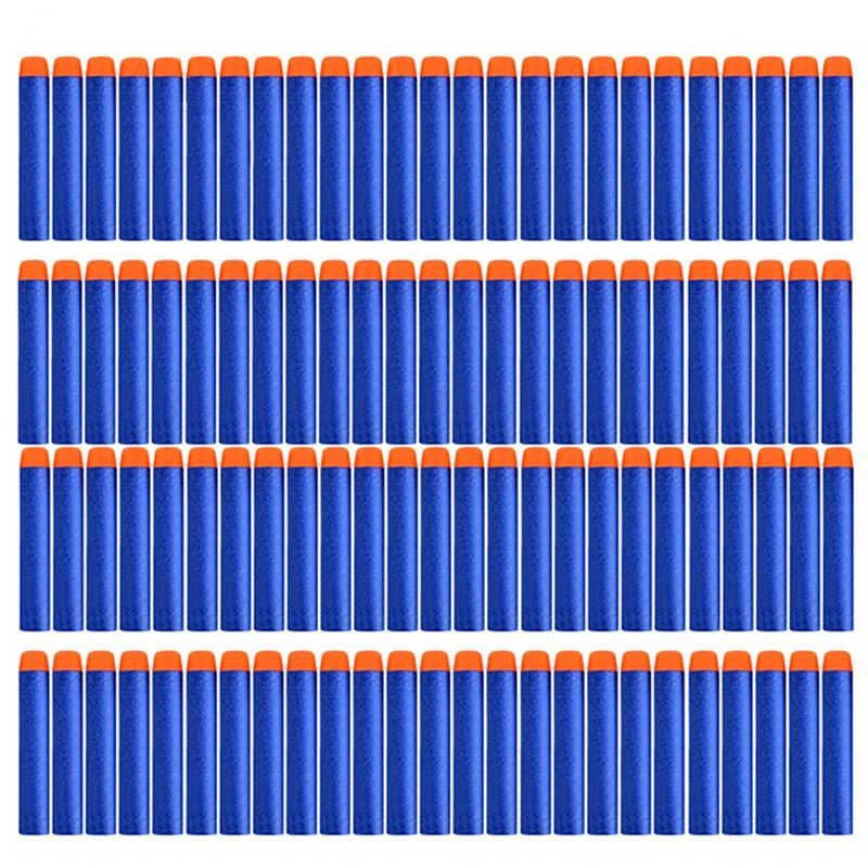 

For Nerf Bullets Soft Hollow Hole Head 7.2cm Refill Darts Toy Gun Bullets for Nerf Series Blasters Xmas Kid Children Gift