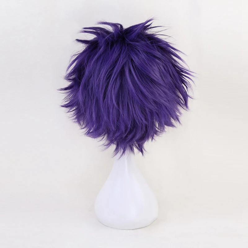 Boku No Hero Academy Shinsou Hitoshi Shinso парик косплей костюм мой герой Academy короткие фиолетовые парики синтетические накладные волосы парик Кепка