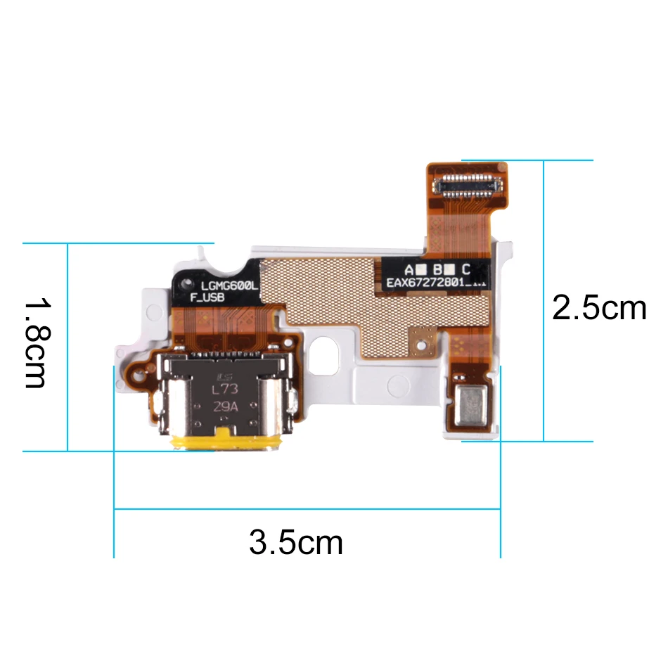 Для LG G6 type C зарядный порт зарядное устройство док-станция с микрофоном Нижняя плата гибкий кабель Костюм H870 H871 H872 LS993 VS998 US997 H873