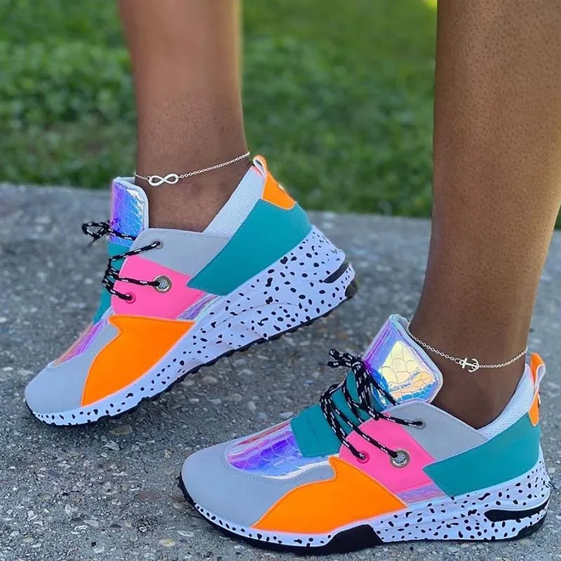 colorful womens tennis shoes