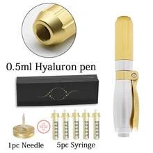 4 цвета 0,3/0,5 мл гиалуроний ручка кислотный инжектор пистолет для против морщин подъема губ гиалурон пистолет распылитель губ шприц-ручка