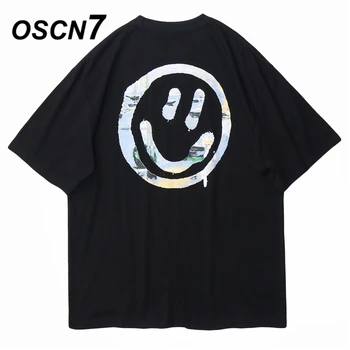 

OSCN7 Graphics Print Men's T-Shirts 2020 Funny Short Sleeve Tshirts Summer Hip Hop Casual Fashion Women Top Tee Streetwear T93