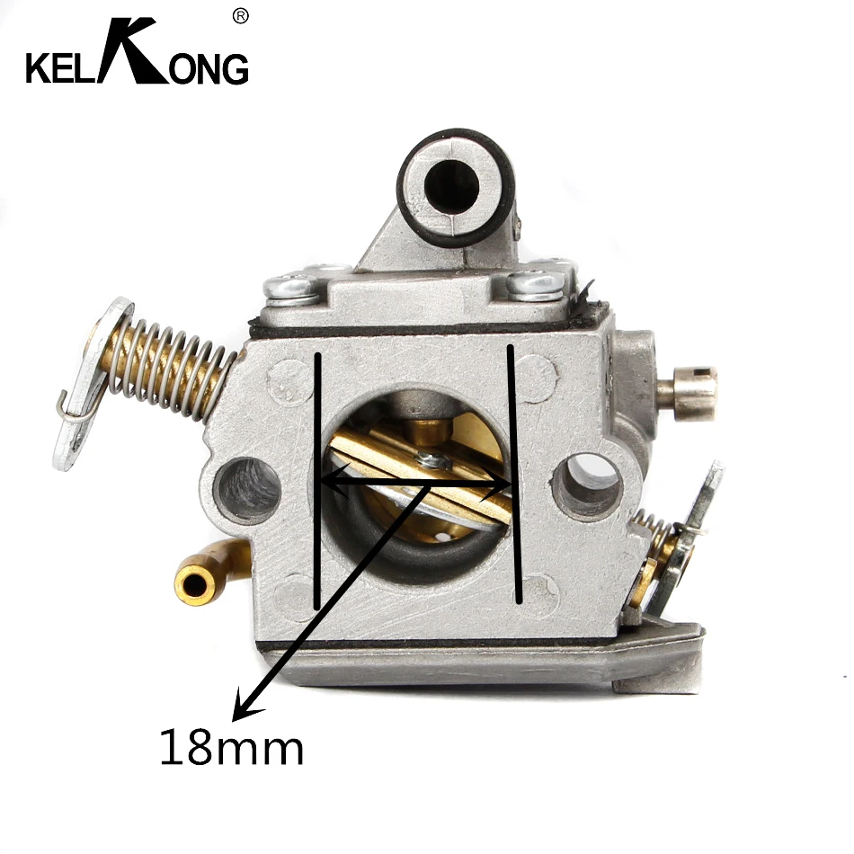Carburetor Carb KELKONG For STIHL MS170 MS180 017 018 ZAMA C1Q-S57B rep#1130 120 0603 With A Bulge On Top C1Q S57B motorcycle carburetor