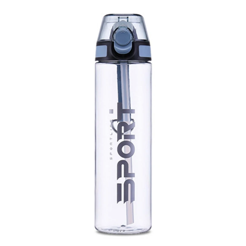 8 Leak Proof Sports Water Bottle Lightweight Drinking Bottles For Water Plastic Hydro Flask For Outdoors Camping Cycling - Цвет: 8