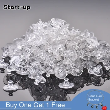 

100Pcs Earrings Holders Stoppers Soft Nut Silicone Duty Rubber Earring Backs Sleeves For Jewelry Accessories DIY Ear Plugging