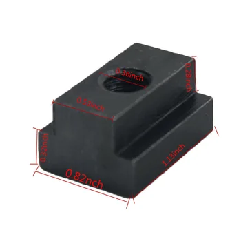 

5pcs set Tighten Nails T-slot Tightening New Black Oxide Steel For Guide Nut