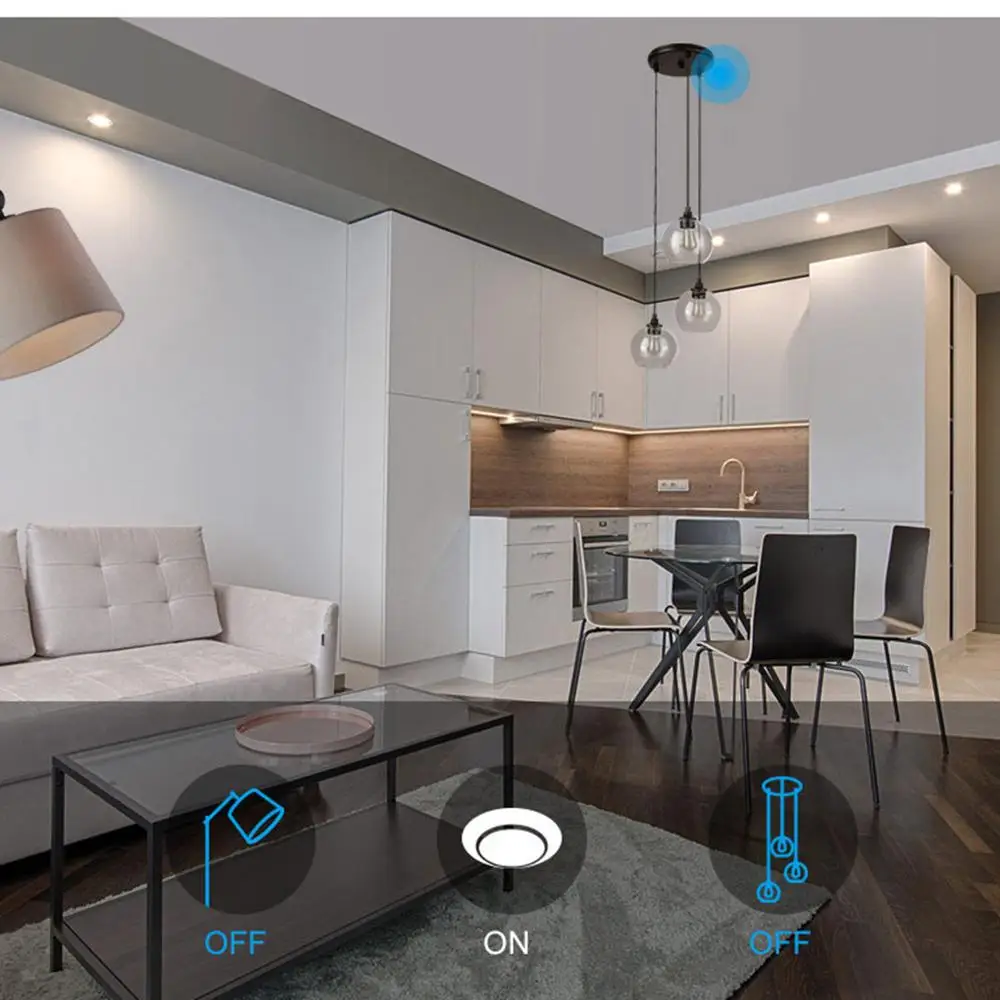 SONOFF T2EU TX Smart Wi Fi настенный сенсорный выключатель с рамкой умный дом 1/2/3 банды 433