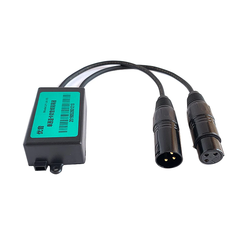 XLR interface stereo audio common ground isolation potential difference filtering noise reduction to AC | Инструменты