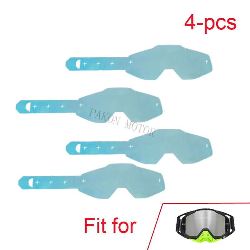 Tear Off Film of Goggles of Protective Rubber for Helmet Tearable Plastic Cover Eyes Safety Sunglasses Lens Accessories for 100% 5