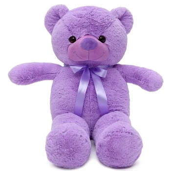 

60/80/100cm Plush Toys Cute Teddy Bear Purple Ted Plush Toys Soft Stuffed Animals Teddy Dolls Gift Good Quality Christmas Gift