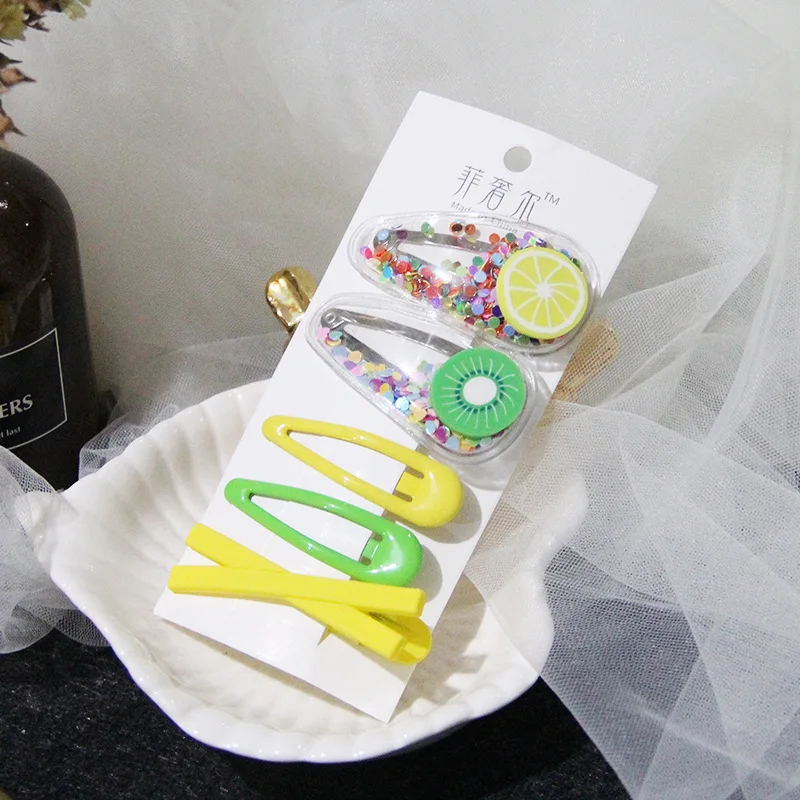 Корейский конфетных оттенков Цветочные Зажимы набор для женщин шпильки заколка для волос заколки аксессуары для девочек украшение для волос заколка для волос головной убор