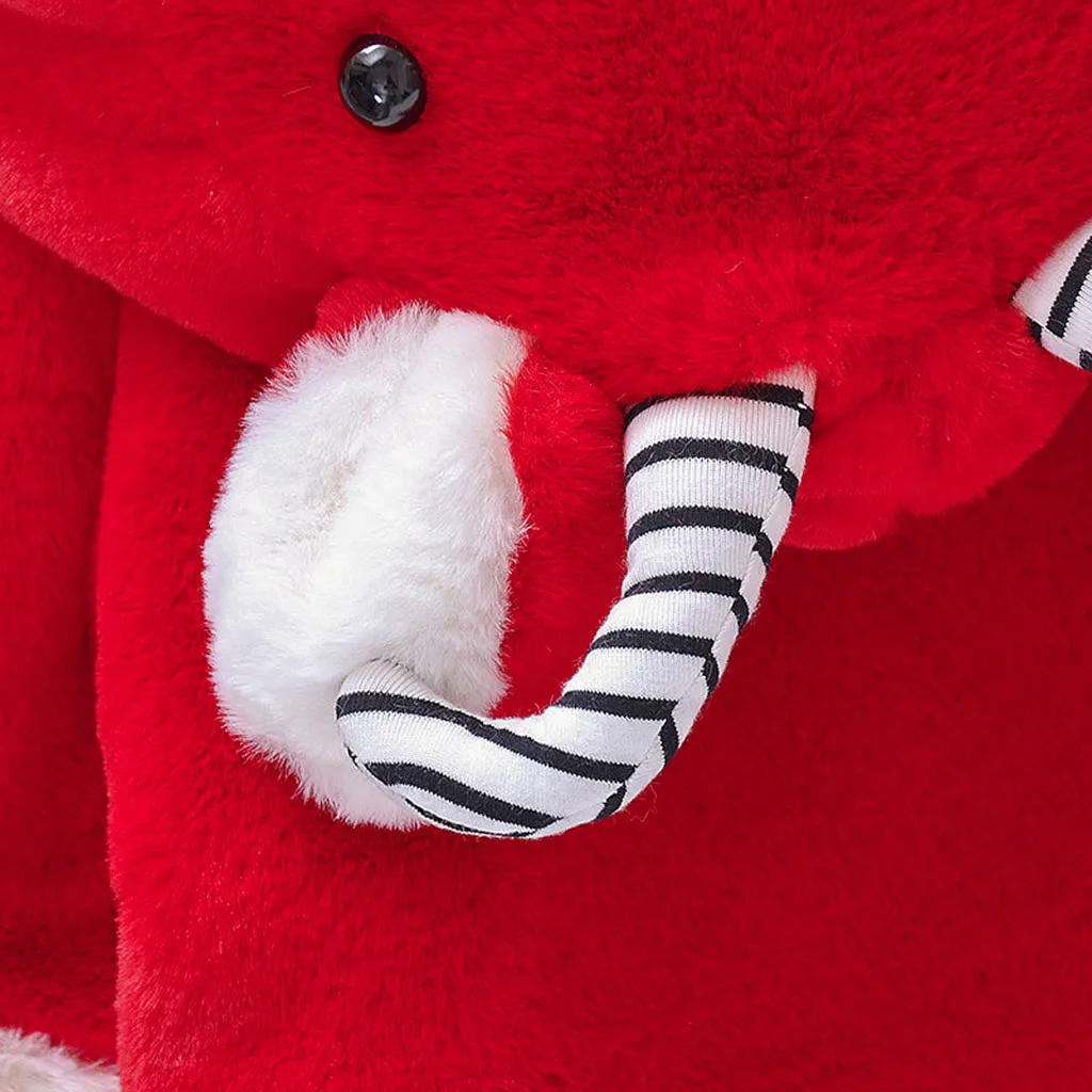 Зимняя накидка из искусственного меха для маленьких девочек; рождественское ветрозащитное пальто; теплая Рождественская накидка с капюшоном; детская одежда; winterjas meisje