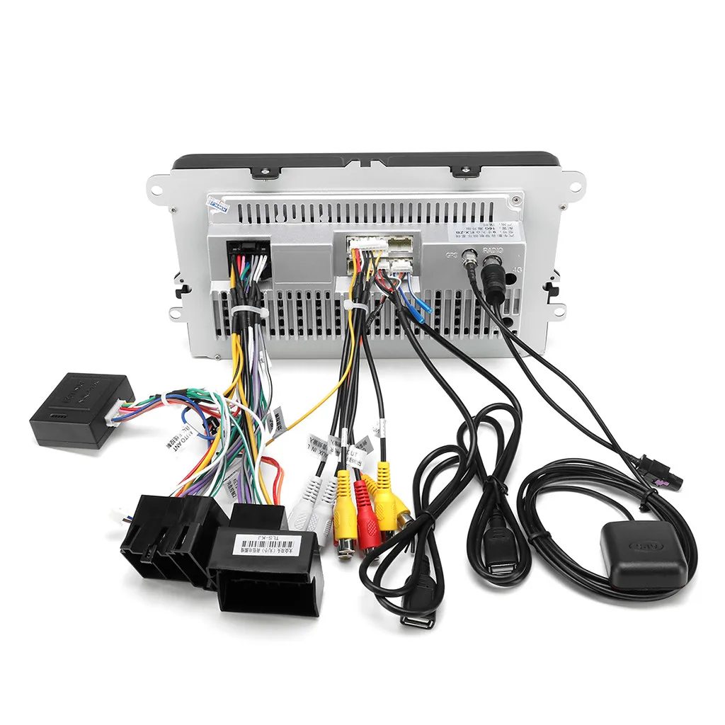 Новая 9 дюймов двойной 2 Din 1024X600 p Android 8,1 автомобильный стерео Dab+ Радио Gps Sat Nav Wifi ссылка Поддержка 32 Гб Usb палка# P40