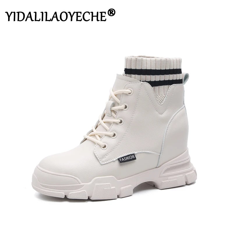 2019 г. зимняя женская обувь из натуральной кожи сетчатые красные ботинки в