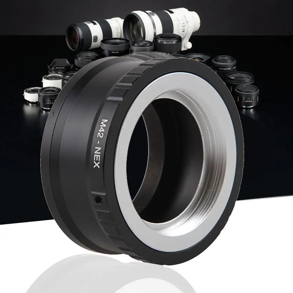 M42 винт Камера объектив адаптер конвертер для SONY NEX E Mount NEX-5 NEX-3 NEX-VG10-L060 кольцо-адаптер для объектива камеры