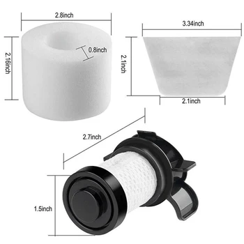 

Filter Cleaning Brush Felt Pads For Shark IF200 IF250 IR170 Vacuum Cleaner Replacement Accessories