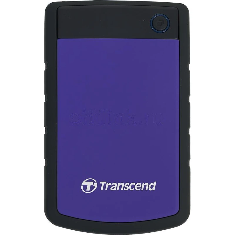 Жесткий диск Transcend USB 3.0 1Tb TS1TSJ25H3P StoreJet 25H3P (5400 об/мин) 2.5&quot фиолетовый|Внешние