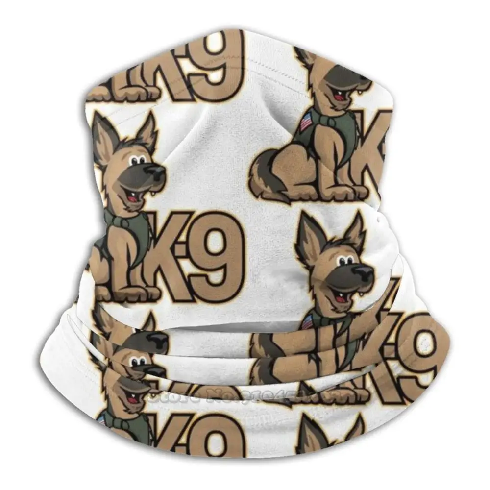 K-9 собака мультфильм 3D бандана уход за кожей лица шею мягкий флис маска