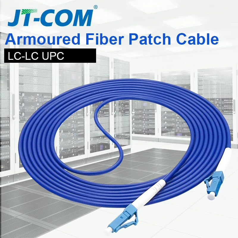 Armoured LC UPC Industrial grade Fiber Optic Patch Cord Optical Cable 3.0mm FTTH Single Mode Simplex Fiber Patch Cable industrial grade single phase solid state relay h3400z dc controlled ac