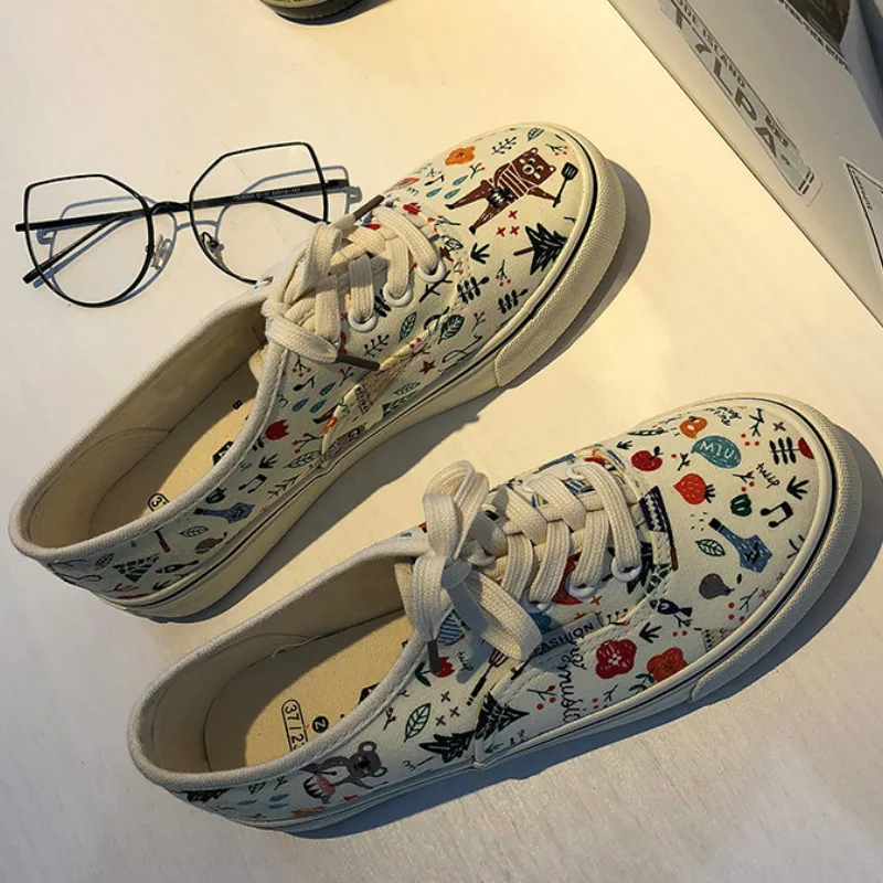 

Women Sneakers Denim Casual Shoes Female Canvas Shoes Trainers Lace Up Ladies Basket Femme Tenis Feminino J2-20