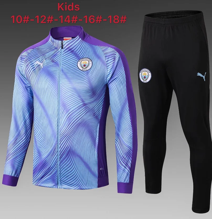AC Juve Tottenham детский футбольный костюм Марсель Arsenal inter milan roma Ajaxes Mantel city Детский комплект тренировочный футбольный костюм Джерси - Цвет: kids